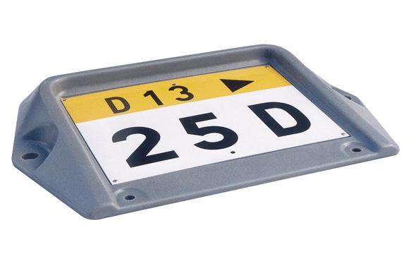 Flat Ground Kilometre Distance Marker