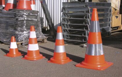 Cônes de chantier