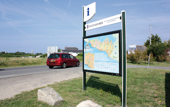 Service Information Relay with backlight option