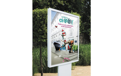 Lacroix City non-luminous planimetric sign