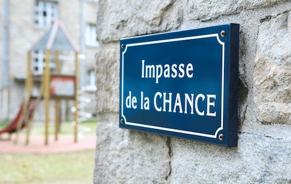 Enamel Street Placard