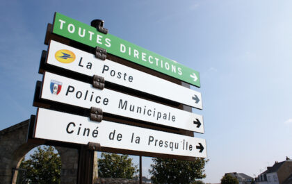 Signalétique monomât étoile Lacroix City