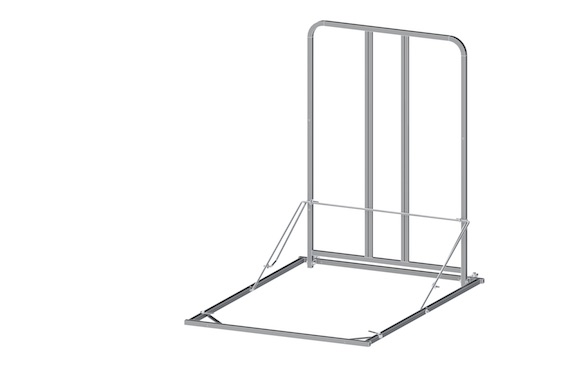 Support panneau temporaire SLIM